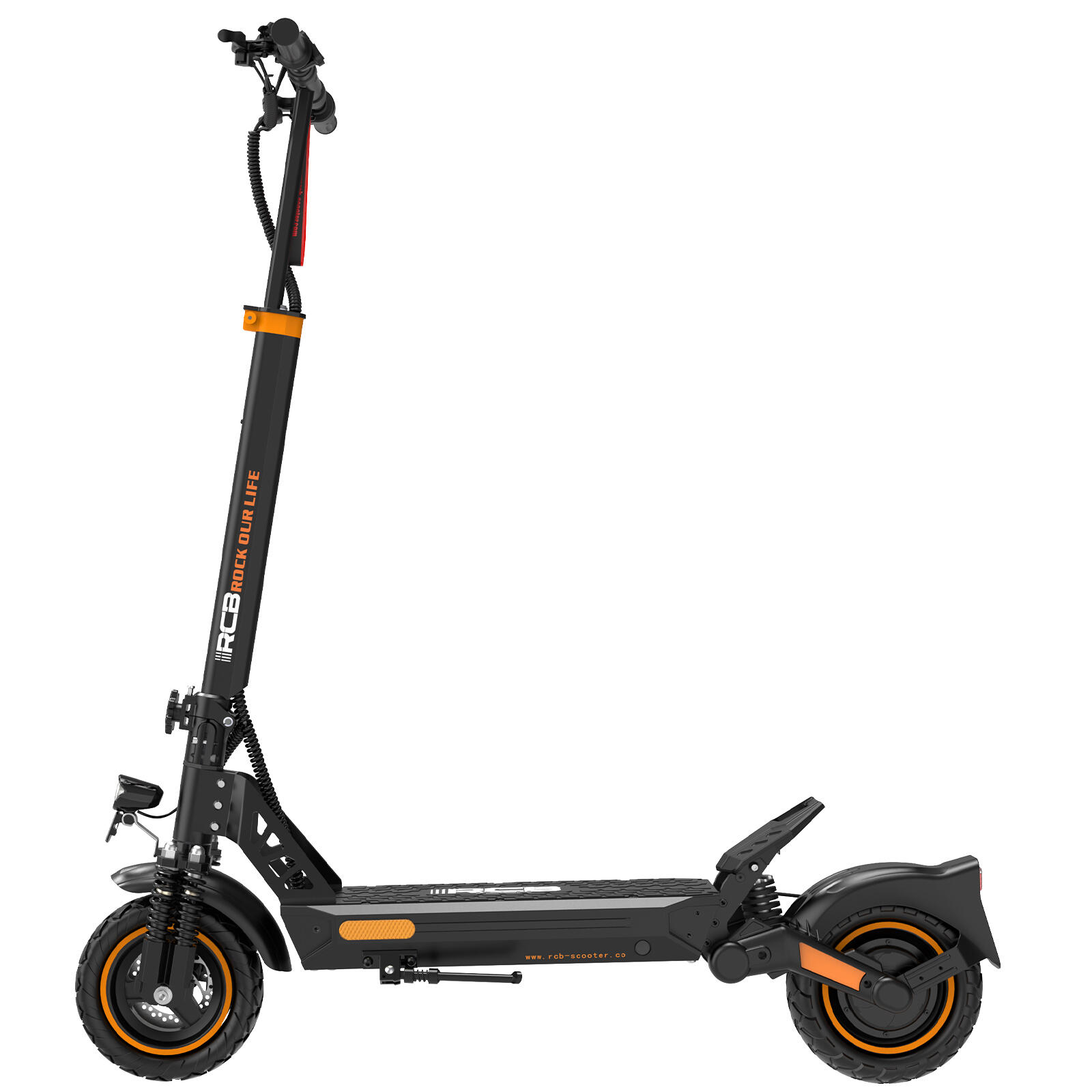 Elektroroller mit ABE, 500W, 27Ah, 120–140km, 10" Offroad – RCB D5 PRO 3/6