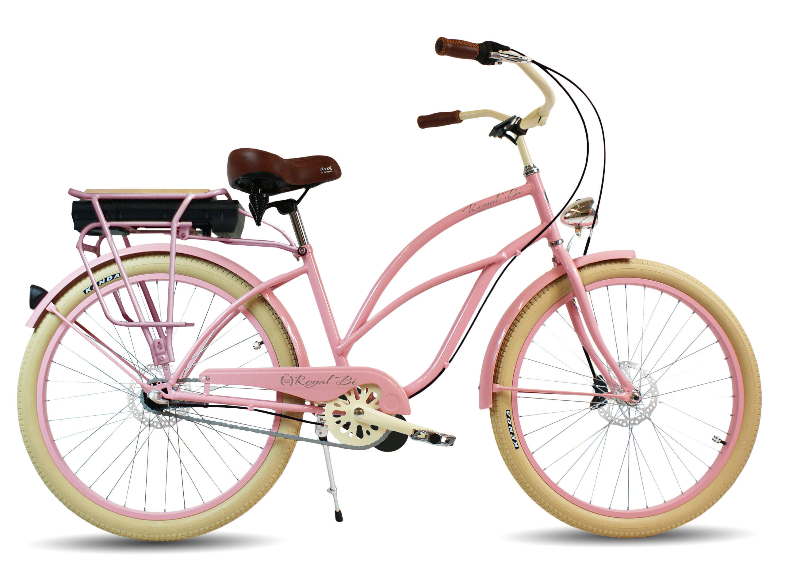 Rower elektryczny e-bike beach cruiser miejski damski Lola 28