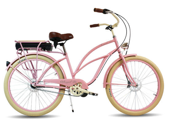 Rower elektryczny e-bike beach cruiser miejski damski Lola 26