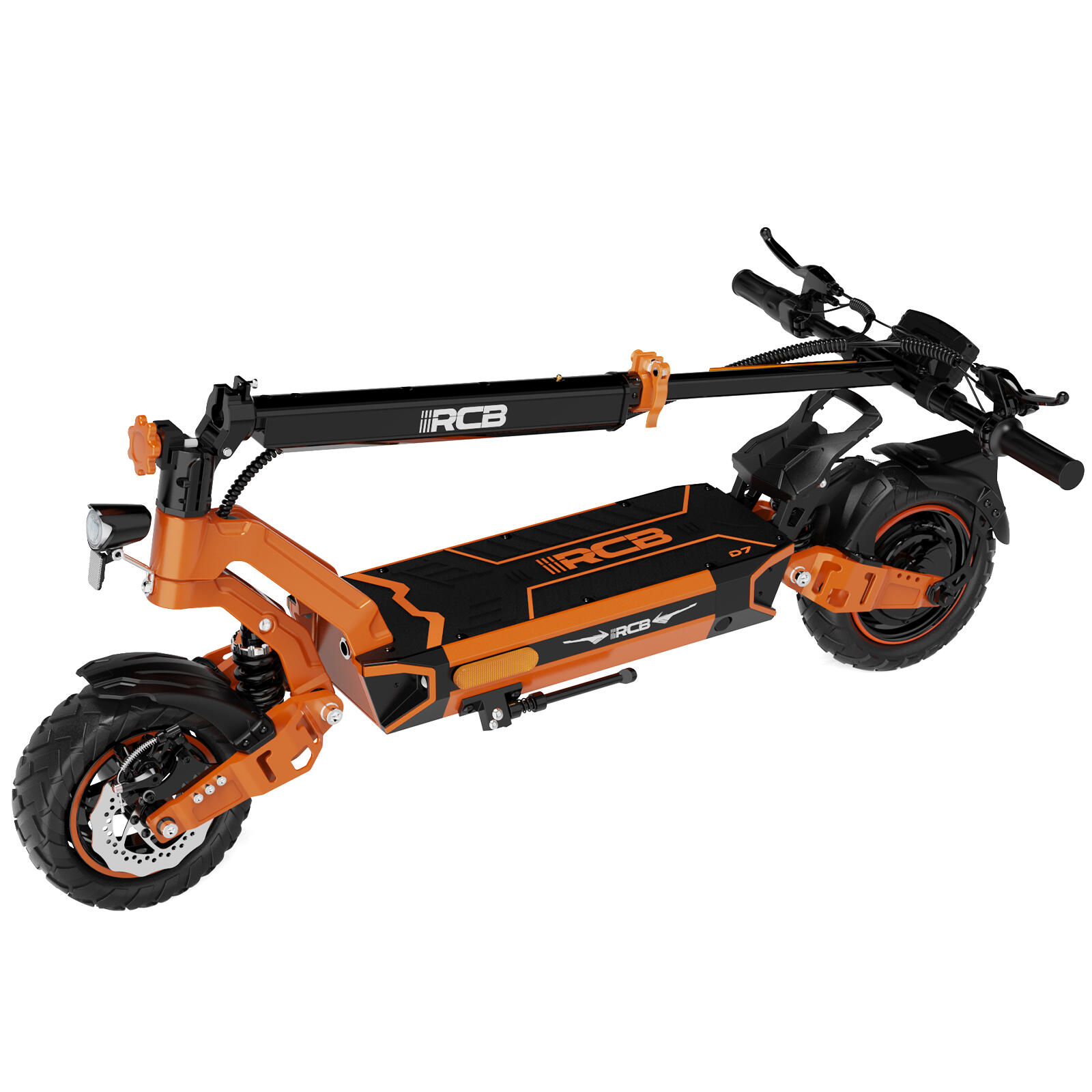 E-Scooter mit Straßenzulassung (ABE) 90-100KM RCB-D7-20.8Ah 3/8