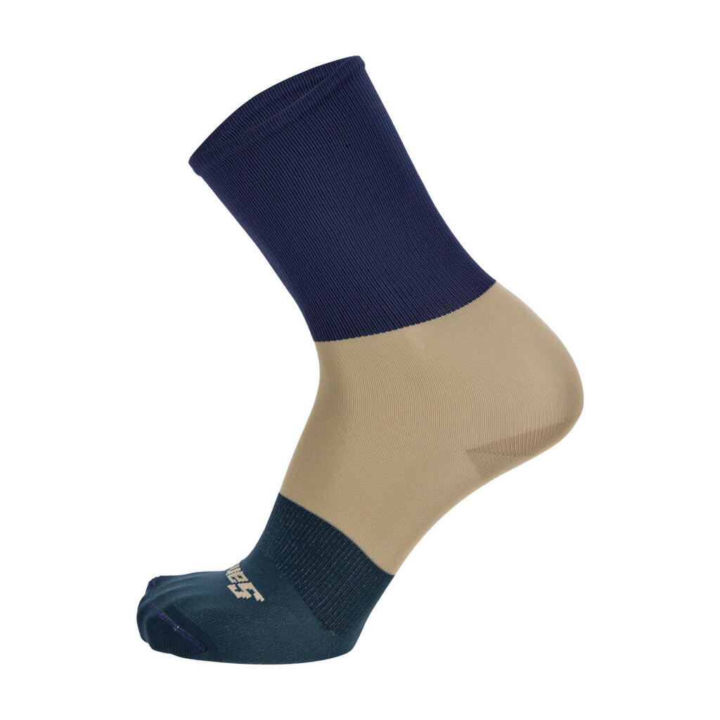 BEIGE / BLUE