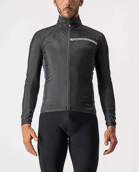 Giacca a vento Castelli Squadra Stretch Nero