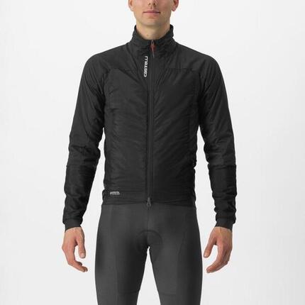 Chaqueta Castelli Fly Térmica Manga Larga Negra