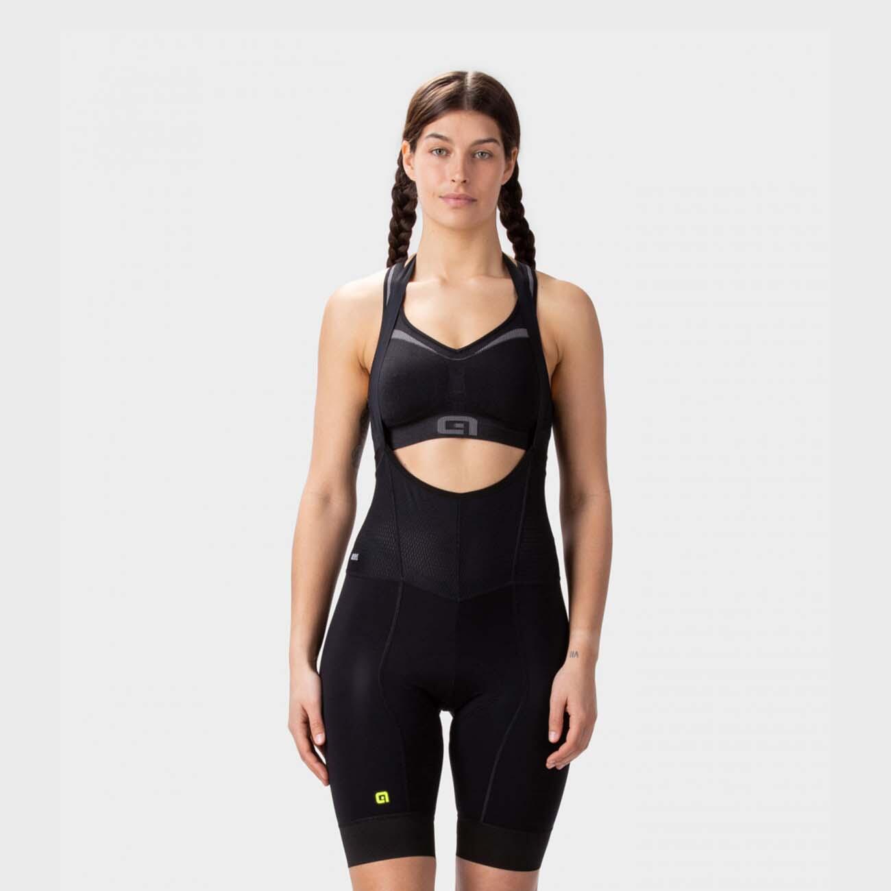 Alé Cycling - Cuissard -  R-ev1  Velocity Plus Lady - Cuissard De Vélo À Bretelles - Noir - 48 Xl - Decathlon