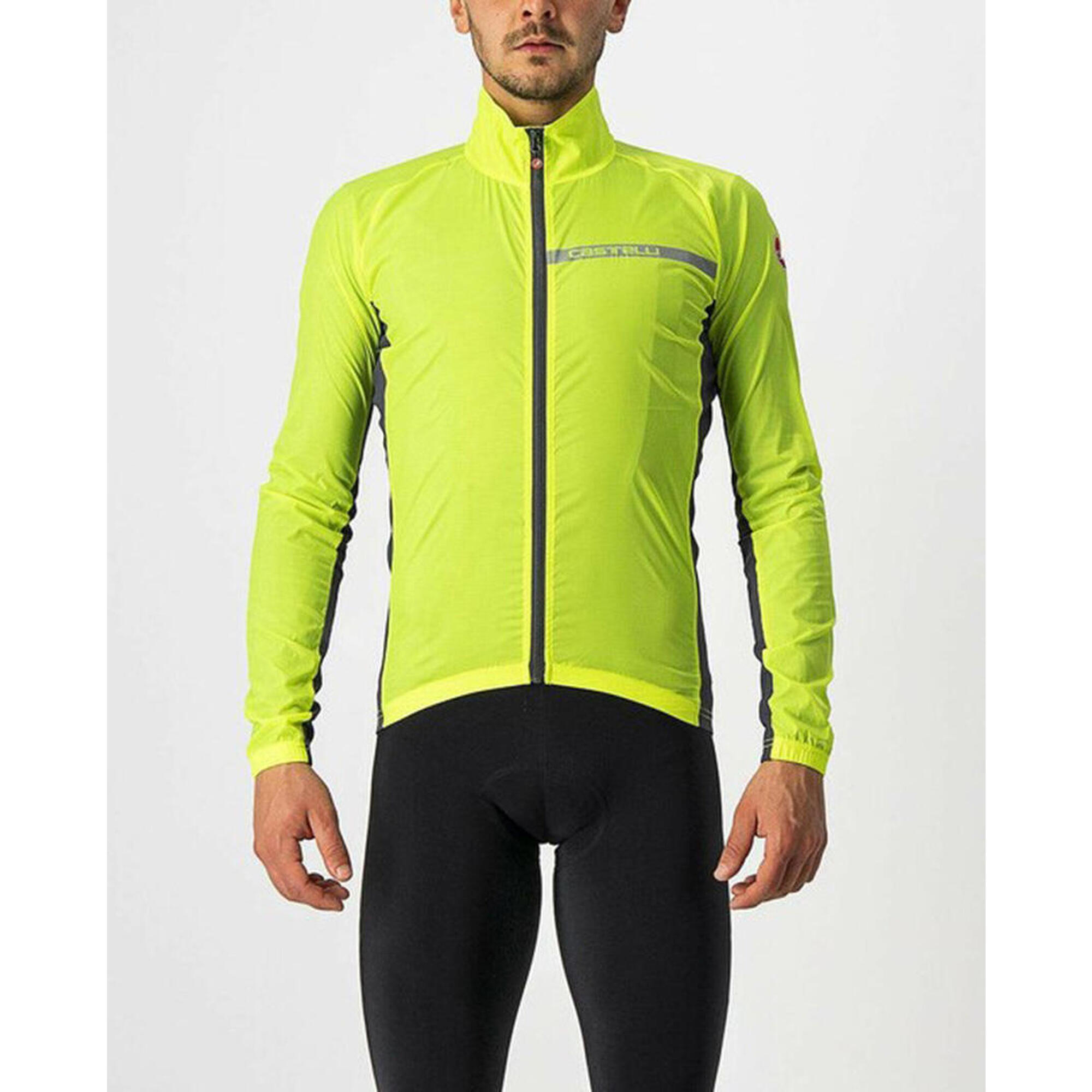 Castelli - Veste Coupe-vent - Squadra Strech - Coupe Vent - Jaune - Decathlon
