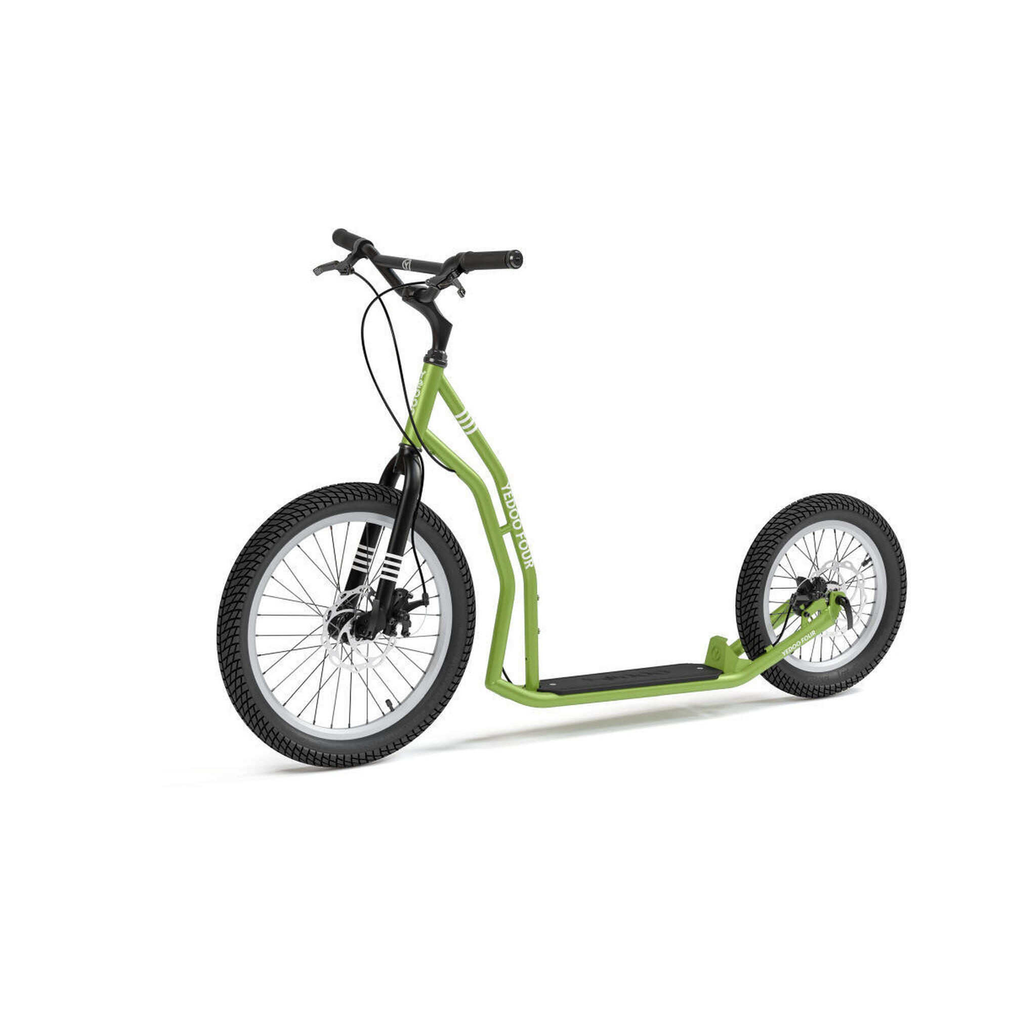Yedoo - Trottinette Pour Adultes "four Y40" Yedoo - Trottinette - Vert - Taille Unique - Decathlon