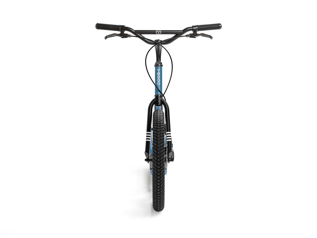 Scooter Yedoo Four Tretroller mit Luftreifen 20/16 und Scheibenbremsen Blau 2/7