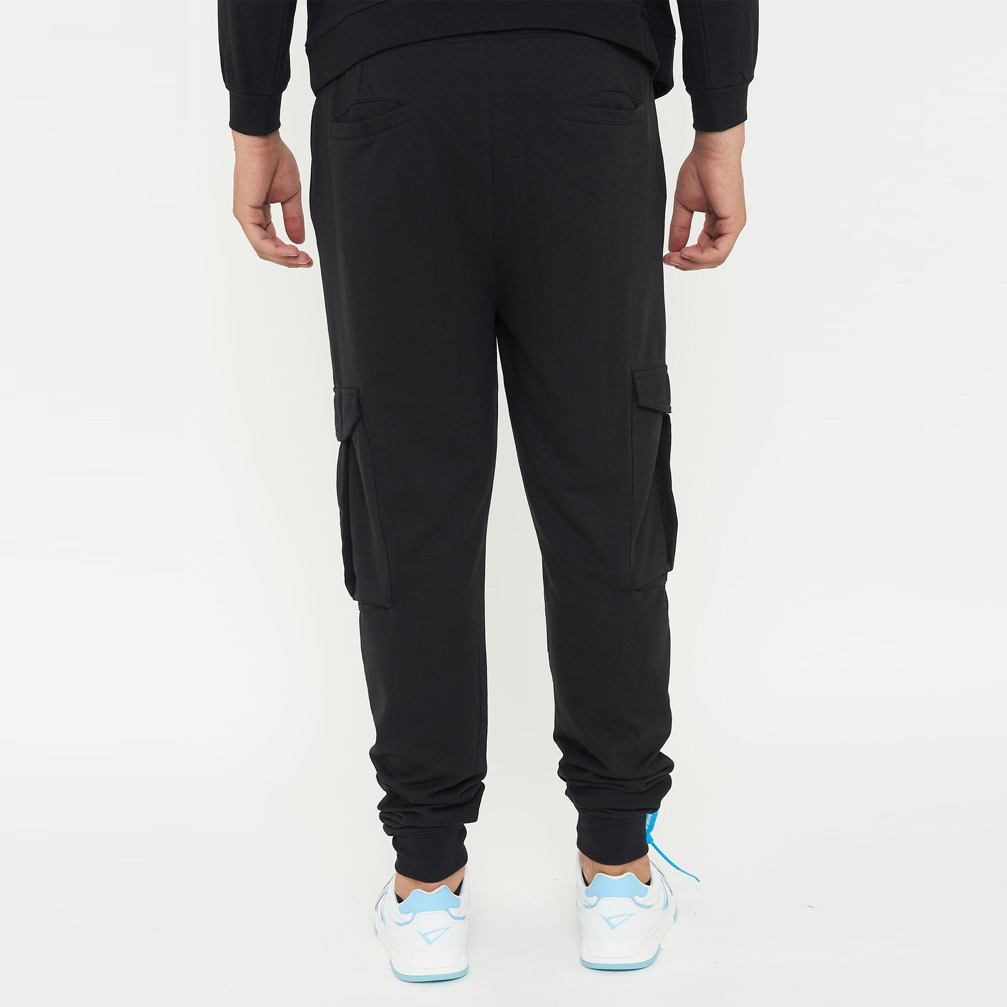 Pantaloni sportivi F CARGO neri 3/6