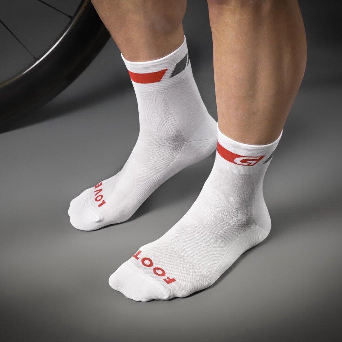 GRIPGRAB x3 Paar Sommer Socken REGULAR CUT Weiß 3/7