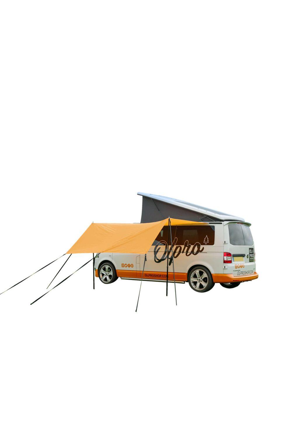 Multi Shade Campervan Canopy Orange 1/6