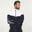 Senior Running Giacca Antivento Traspirante Blu-Bianco Ontario