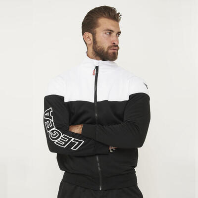 Giacca sportiva full zip bicolore Ontario