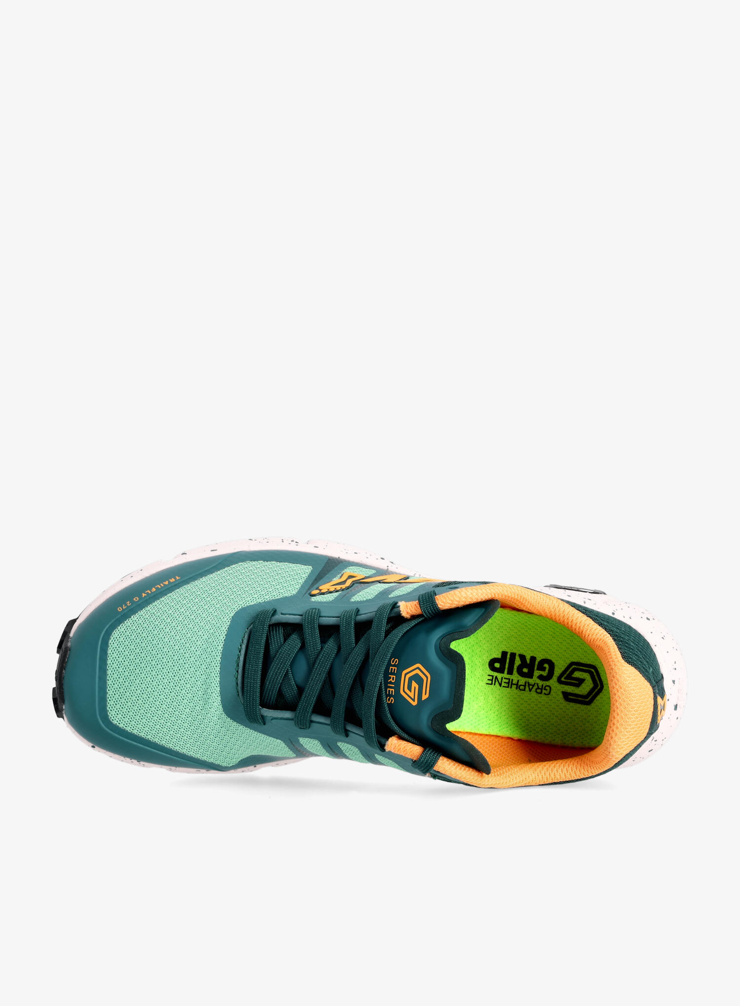 Inov-8 TrailFly G 270 V2 Women's Green / Yellow Trail Shoes 7/7