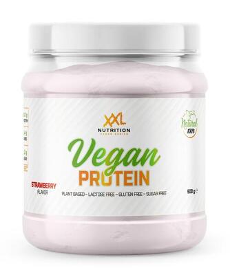 Vegan protein - tot 20g proteïne, vegan eiwitpoeder - banaan - 500 gram