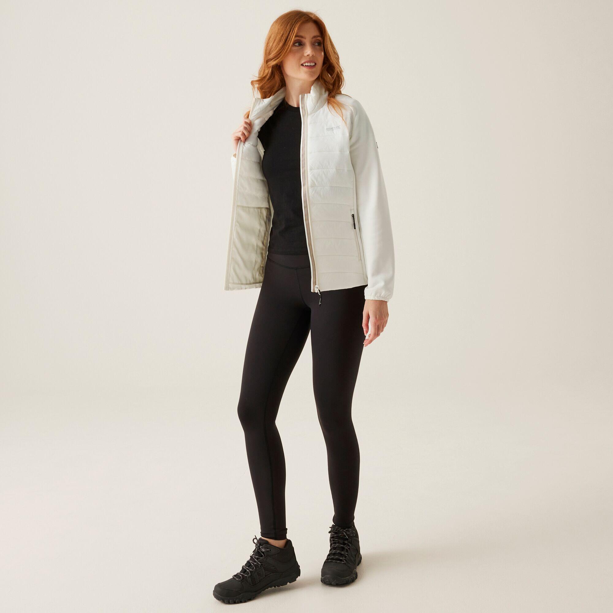 Gevulde Jas Hiking Dames Clumber V Hybrid Quilted 6/7