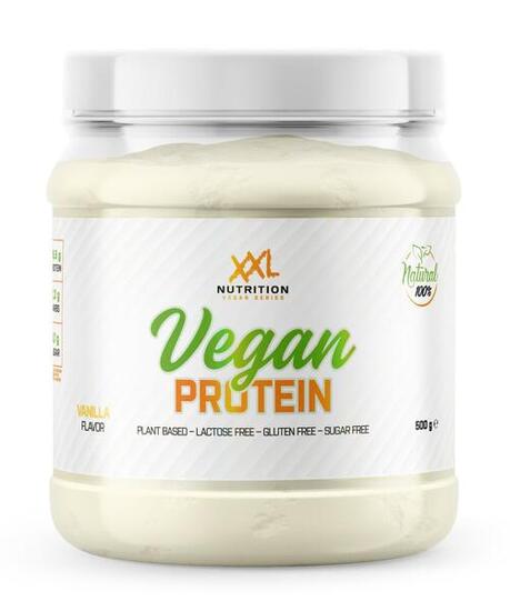 Vegan Protein - Tot 20g Proteïne, Vegan Eiwitpoeder - Vanille - 500 gram