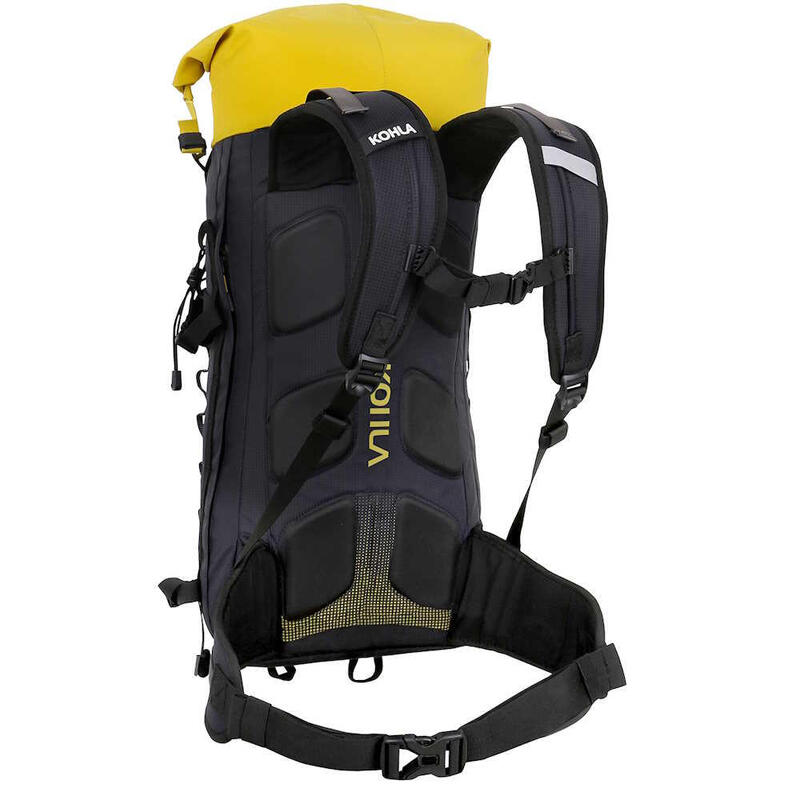 Rucsac Kohla Alpinist 25 litri negru galben