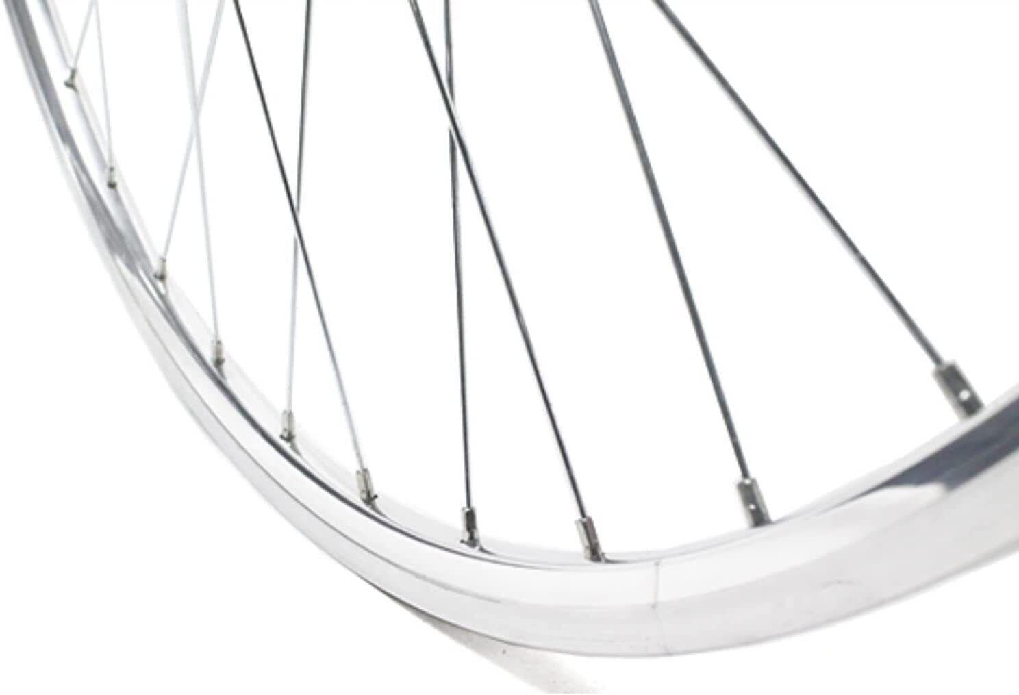 Ruota / Cerchio Posteriore 26 " X 1. 3 / 8 + Pignone 18 Denti Bici + Flap 3/4