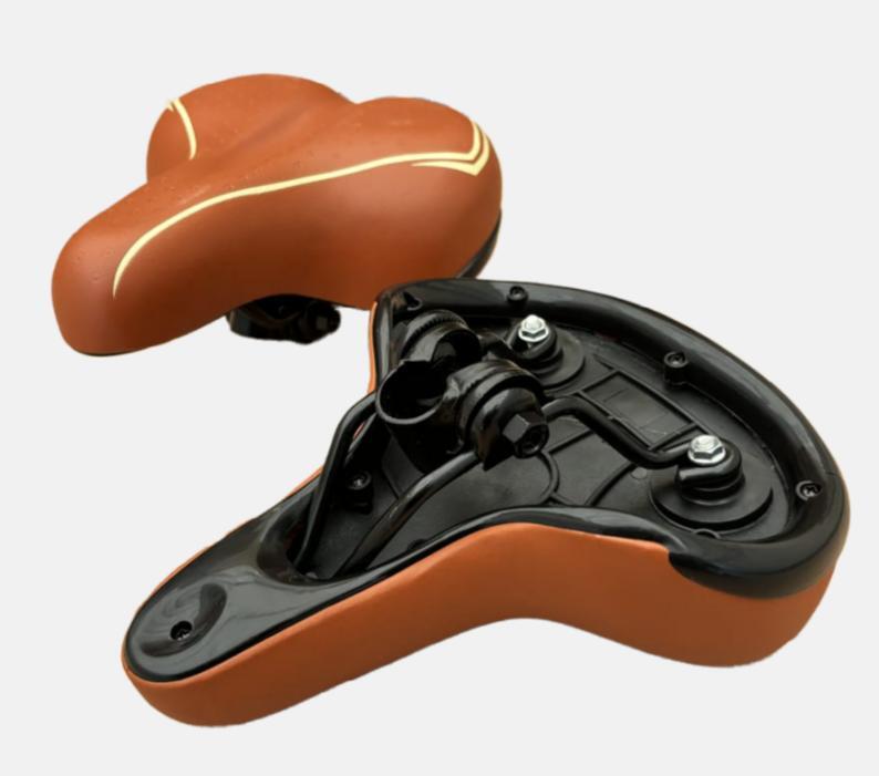 City Bike Sella Per Bici SELLA MARRONE BEIGE PER BICI CITY BIKE