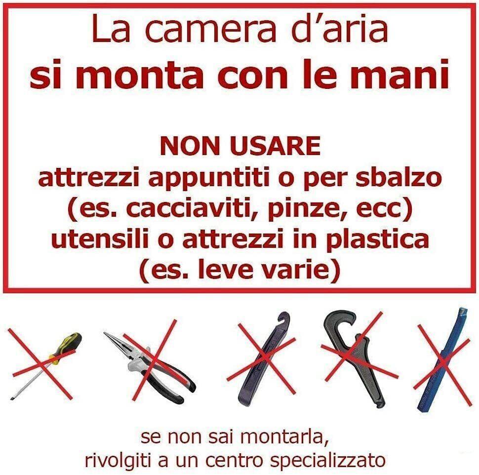 2 Copertoni + 2 Camere D'Aria 26 X 1 3/8  Per Bicicletta City Bike Olanda 4/6