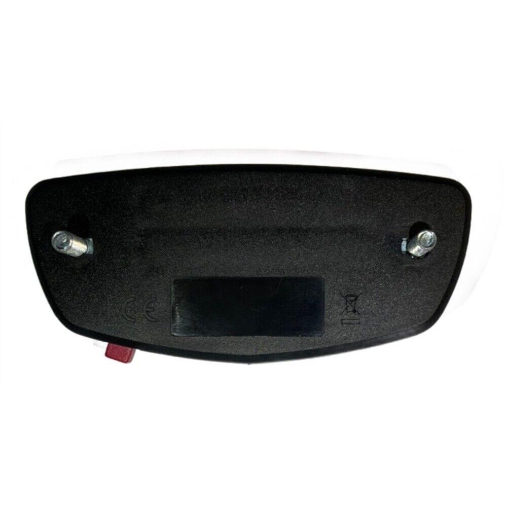 Fanalino Luce Posteriore Bici Led Universale Riflettente Attacco Al Portapacchi 2/2