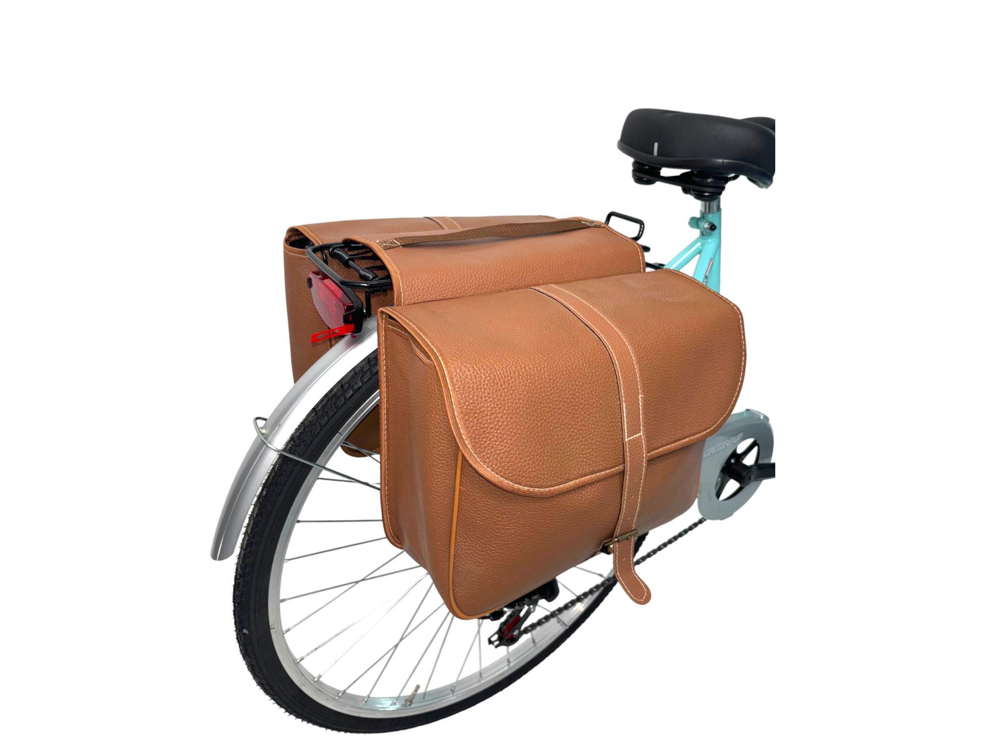 Bicicletta Donna Passeggio Misura 28 Con Cambio Tiffany, Borse, Cestino Vimini 3/7