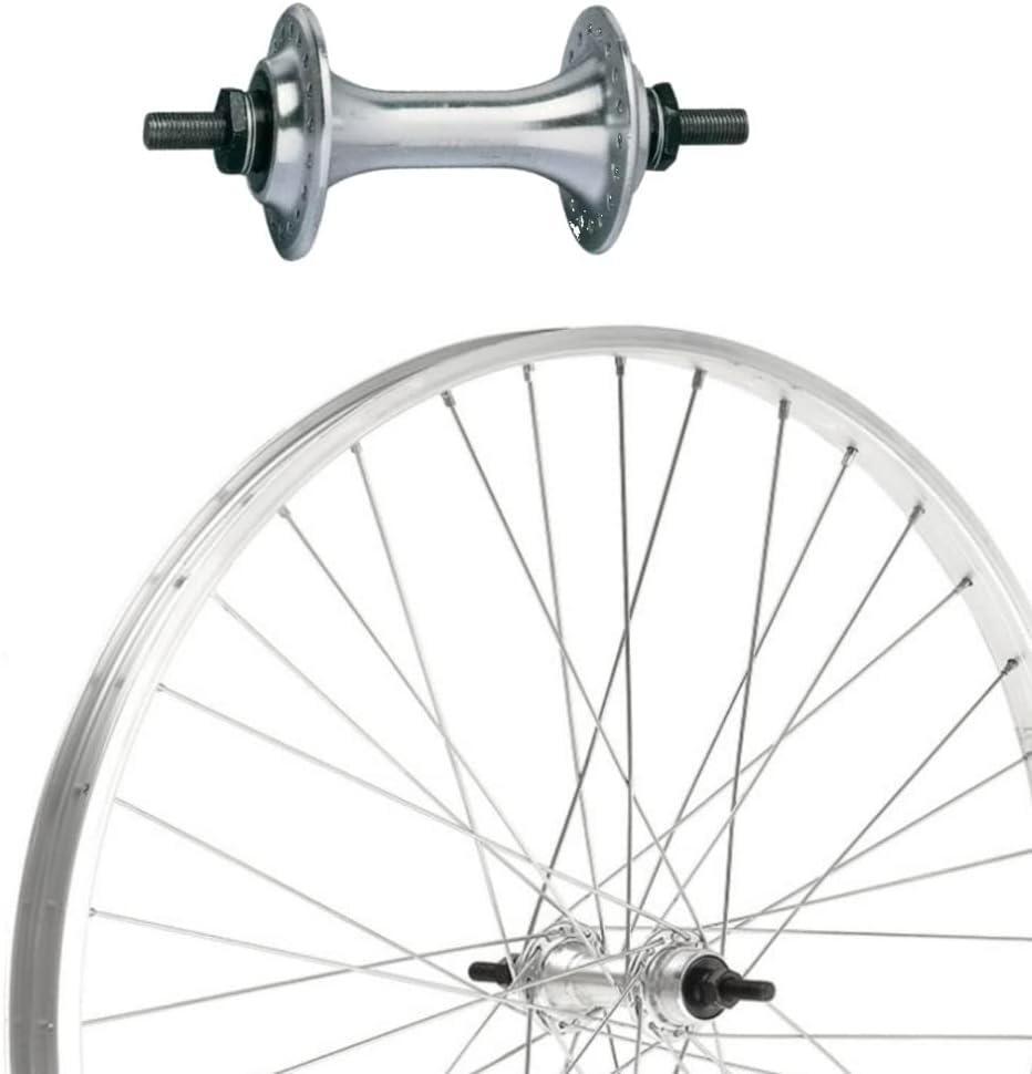 Ruota Anteriore E Posteriore + Ruota Libera 7 Velocita+ Dadi E Flap- Bicicletta 2/5
