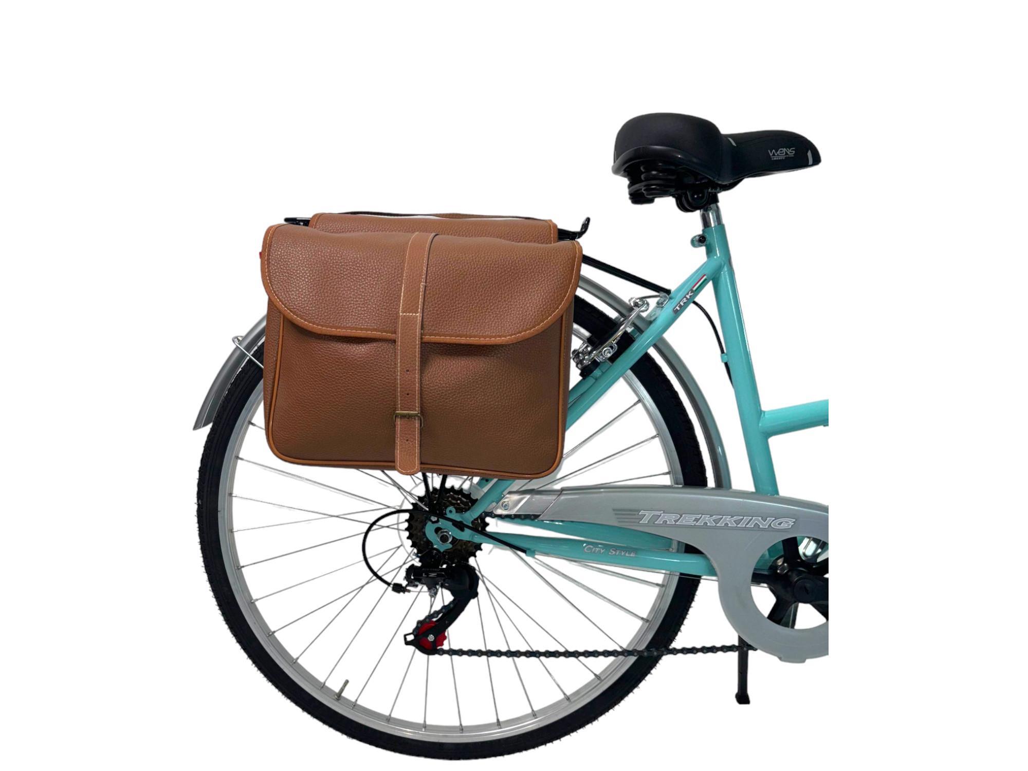 Bicicletta Donna Passeggio Misura 28 Con Cambio Tiffany, Borse, Cestino Vimini 2/7