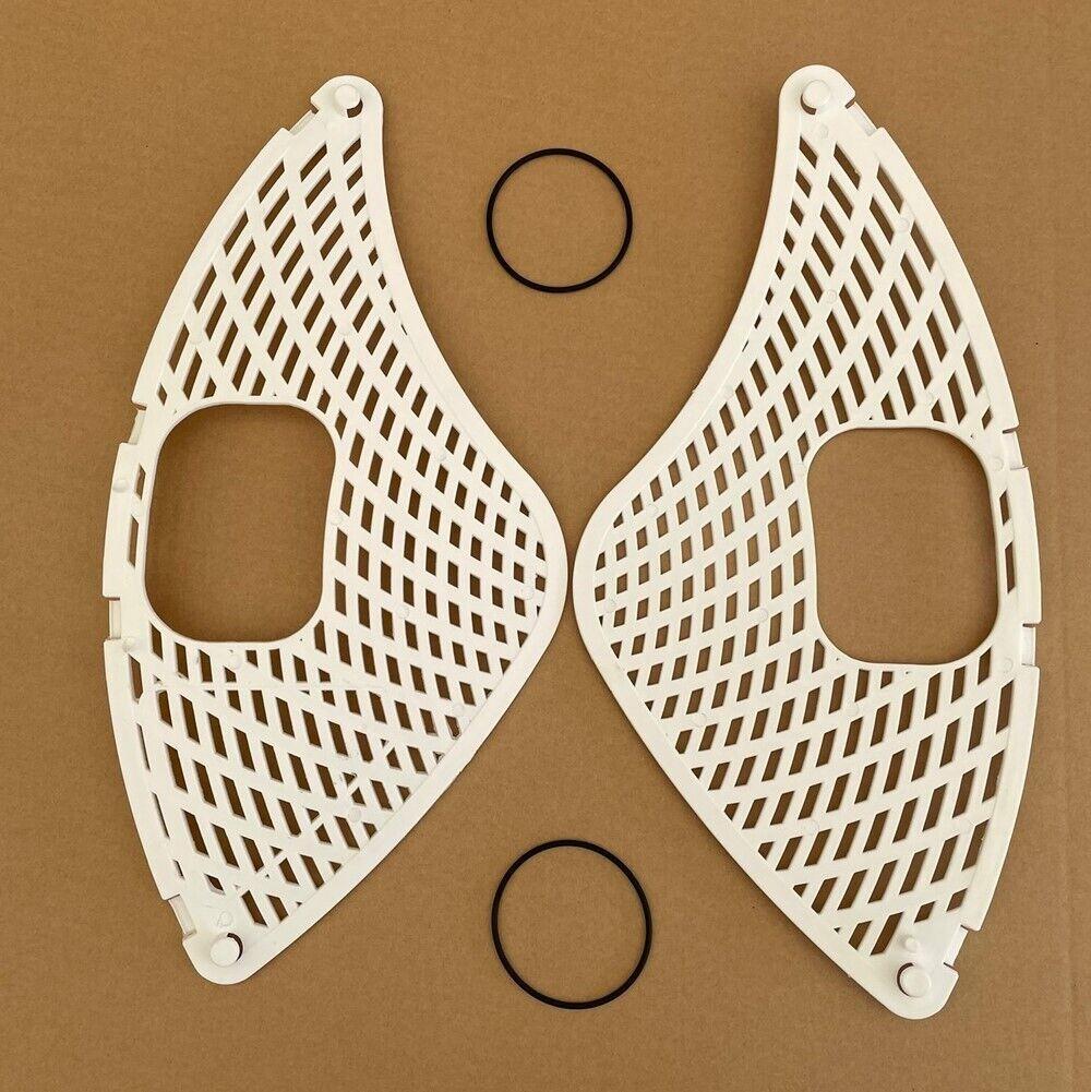 Coppia Paraveste Bici 26 In Plastica Con Molle-Bicicletta Olanda-Bianco 4/4