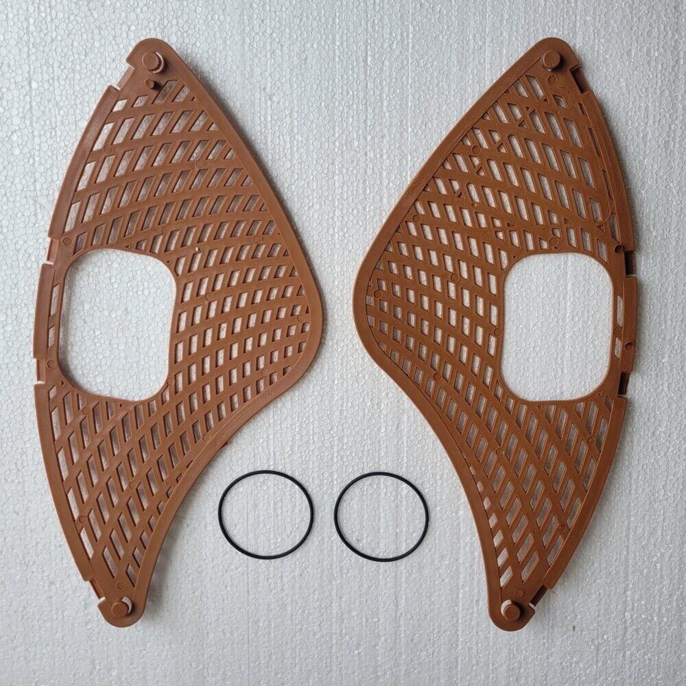 Coppia Paraveste Bici 26 In Plastica Con Molle-Bicicletta Olanda -Marrone 2/3
