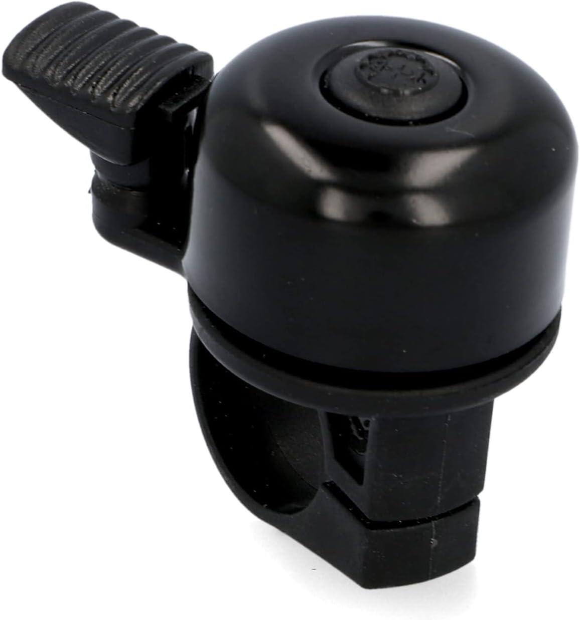 Cestino Anteriore Nero Bici Resistente Unisex + Campanello Classico Bicicletta 3/3