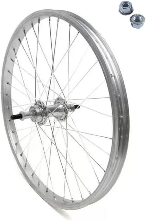 Coppia Ruote Bici Complete 28x1.75 Cerchio+ Ruota Libera 6 Velocita' + Cop + Cam 3/6