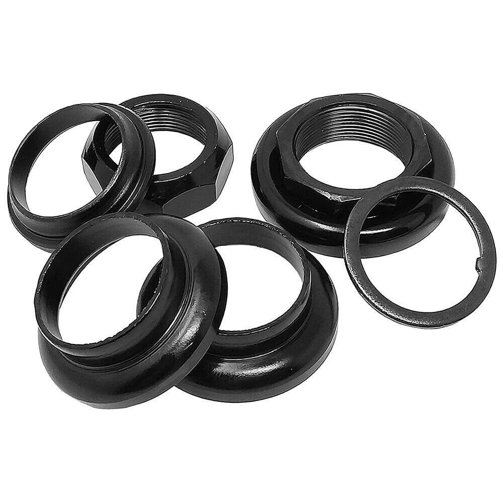 Serie Calotte Sterzo Acciao Nero 1" Per Bici Olanda-Citybike 5/5
