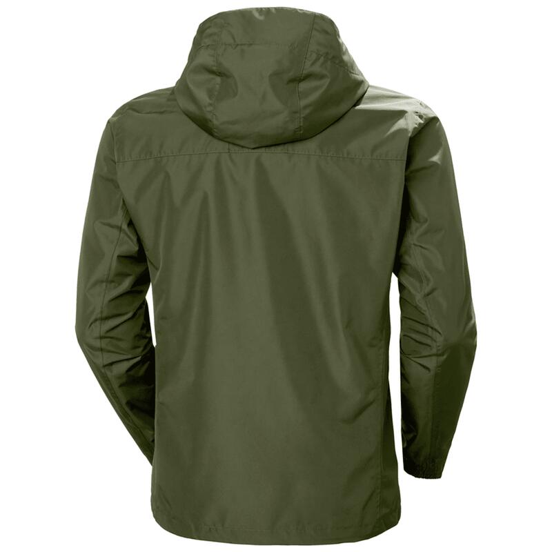 Geacă universală 62643431 clasică cu glugă verde bărbătească