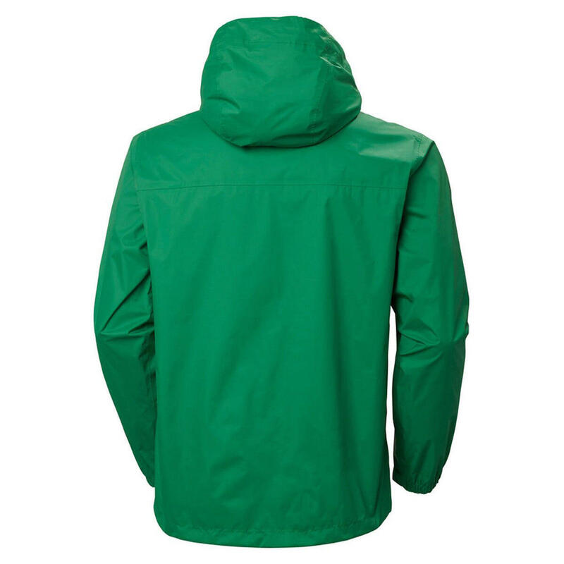 Geacă universală 62252405 clasică cu glugă verde bărbătească