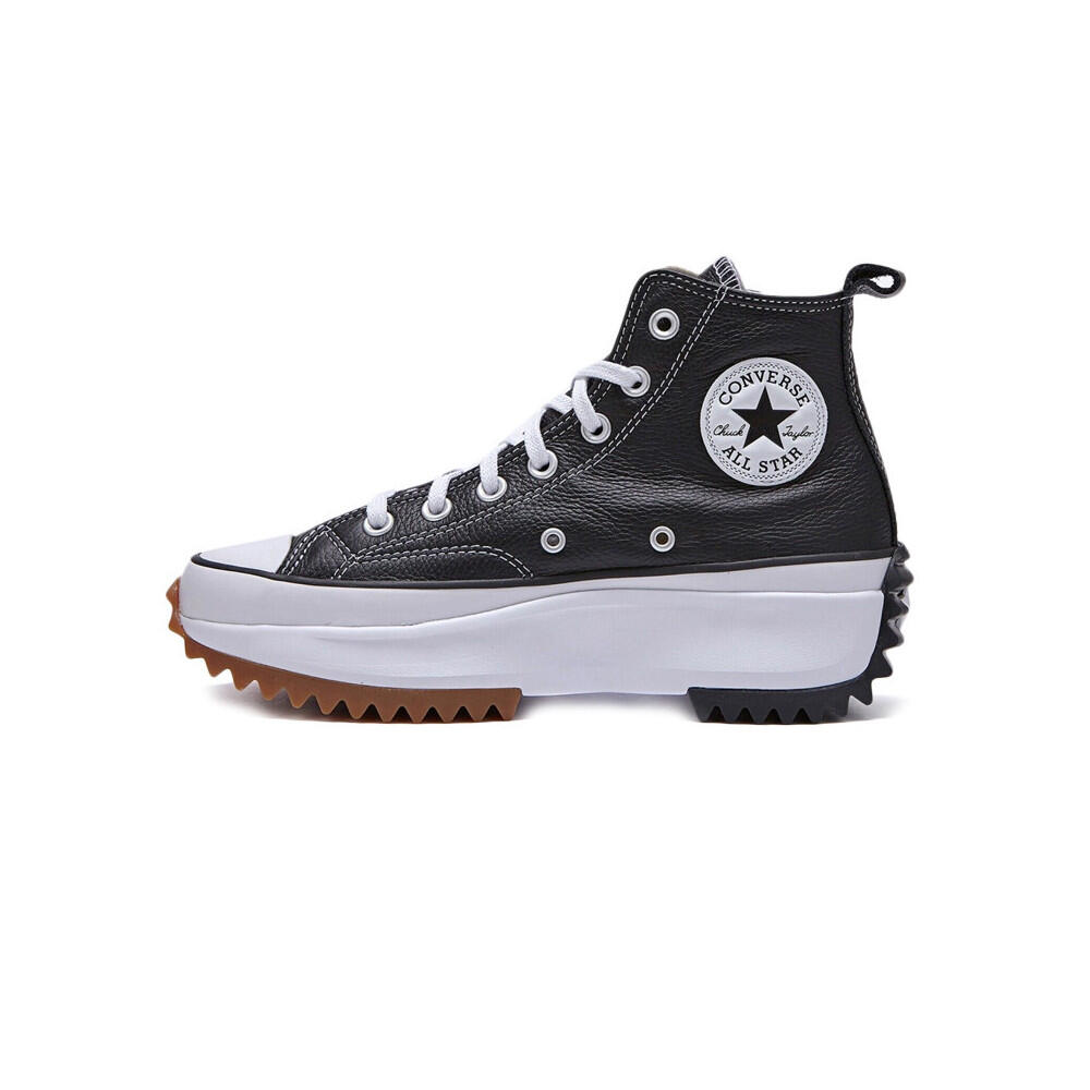 Converse - Basket Converse Run Star Hike Hi Cuir - Baskets - Blanc|noir - 38 - Decathlon