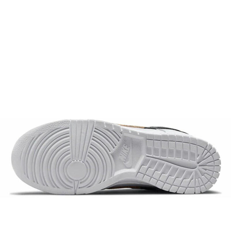 Dunk Low Animal Print White