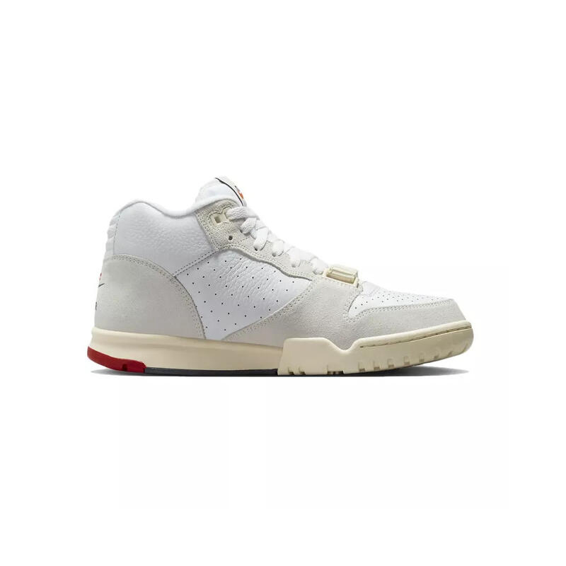 Pantofi Nike Air 1 albi și roșii