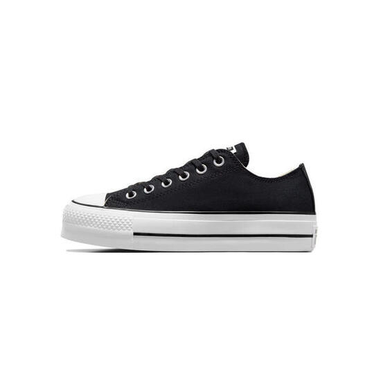 Sneakers platform per Converse Chuck Taylor All Star Lift Nero Donne