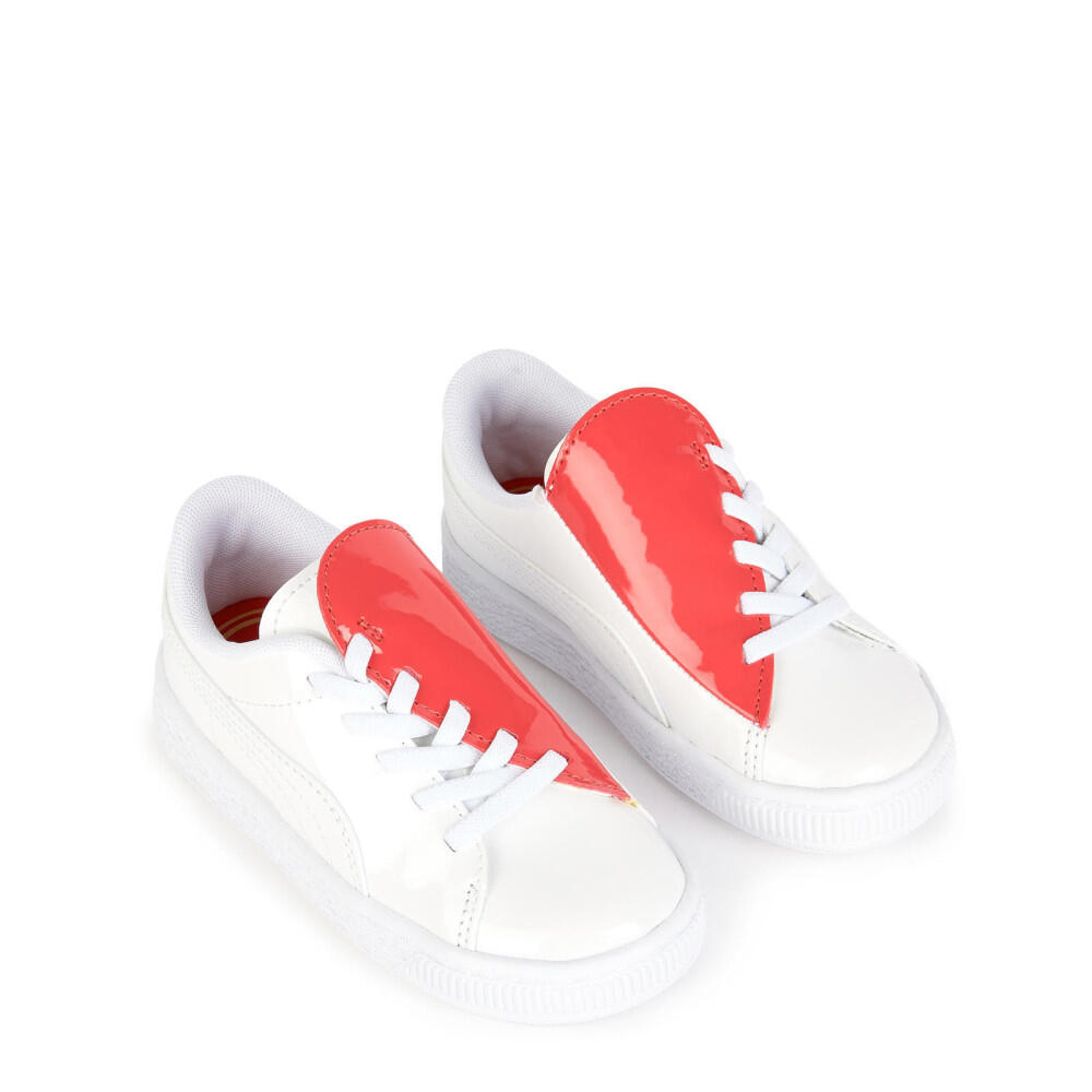 Zapatillas Niño Puma Crush Patent Blanco 4/5