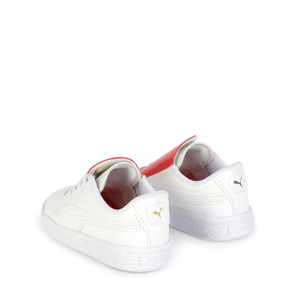 Zapatillas Niño Puma Crush Patent Blanco 5/5