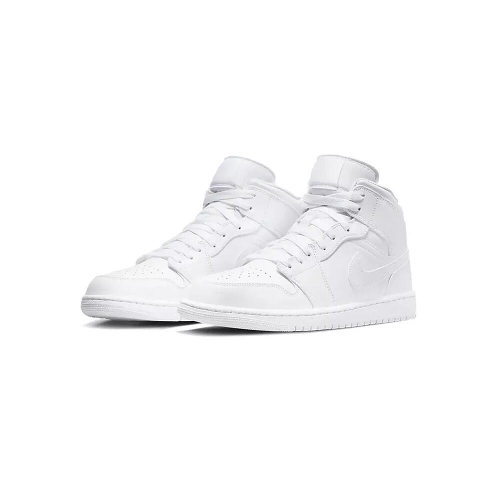 Zapatilla Air Jordan 1 Mid Talla 40 - 554724-136 Blanco 3/6