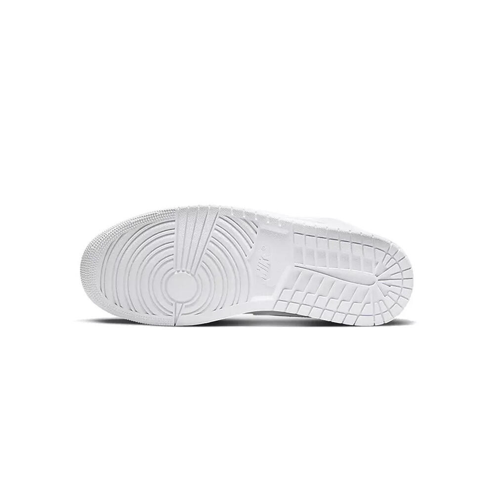 Zapatilla Air Jordan 1 Mid Talla 40 - 554724-136 Blanco 5/6