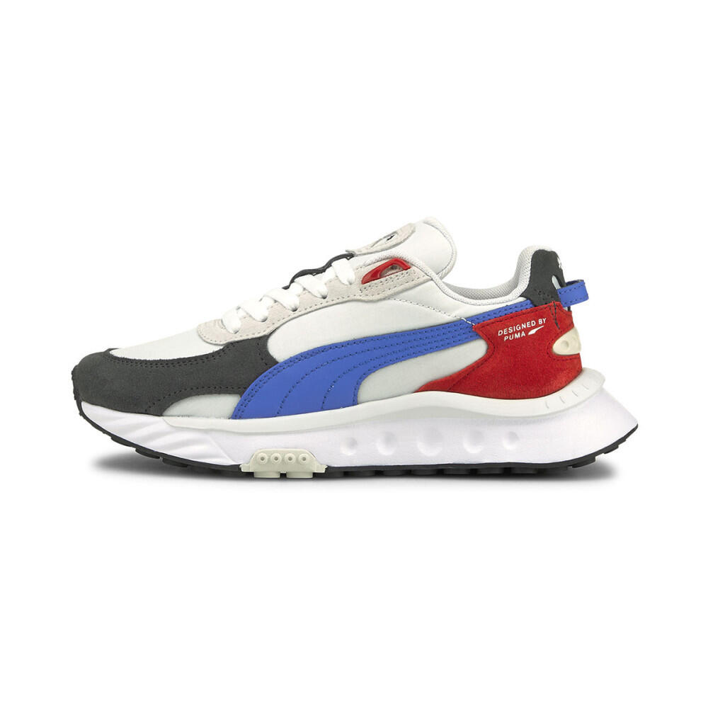 Puma - Basket Junior Puma Wild Rider Rollin - Baskets - Blanc - 37 - Decathlon