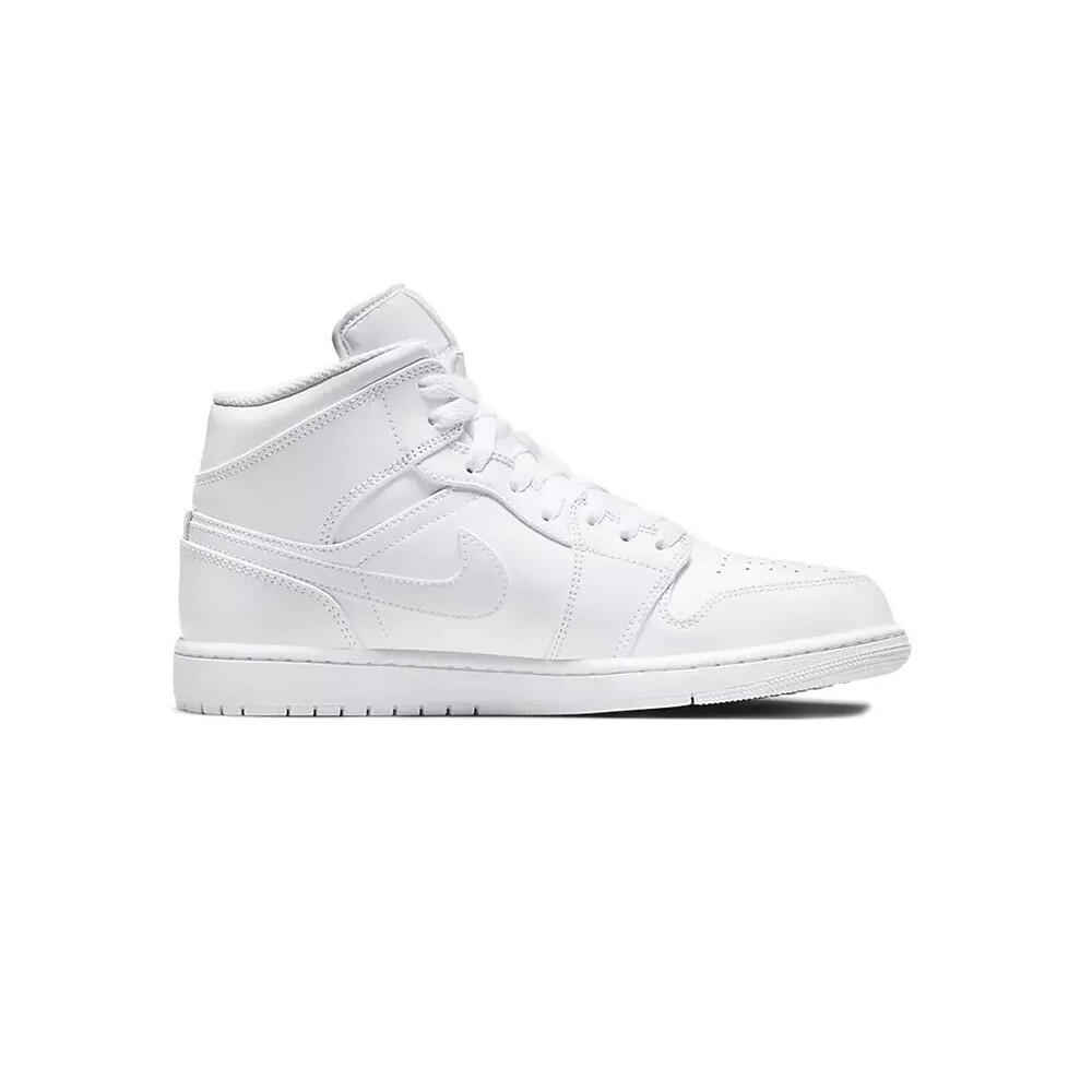 Zapatilla Air Jordan 1 Mid Talla 40 - 554724-136 Blanco 2/6