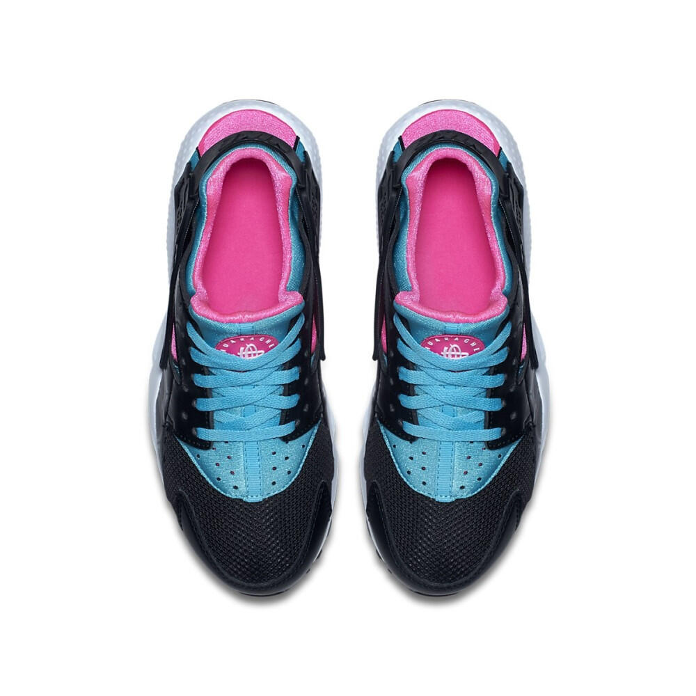 NIKE HUARACHE RUN JUNIOR NOIR ROSE - 654280-005_385 2/5