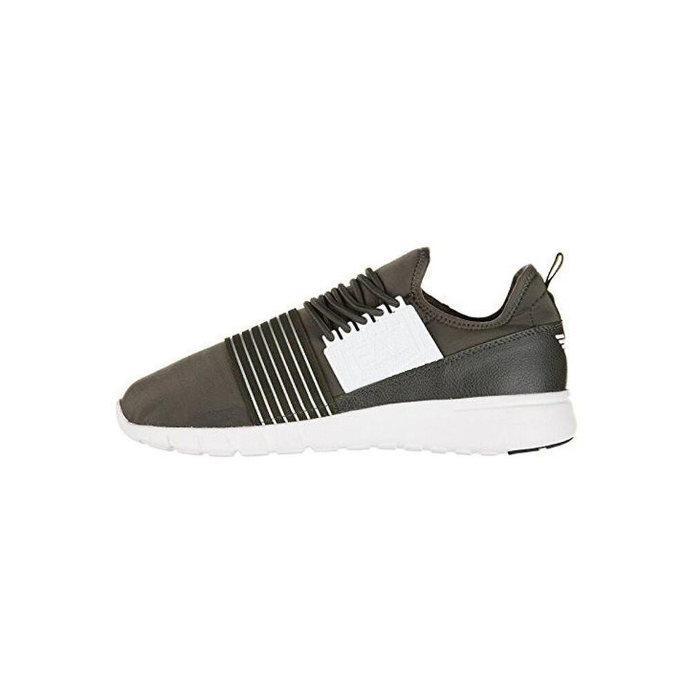 Ea7 - Basket Ea7 Emporio Armani Racer Slip Trainers - Baskets - Vert - 45 1/3 - Decathlon