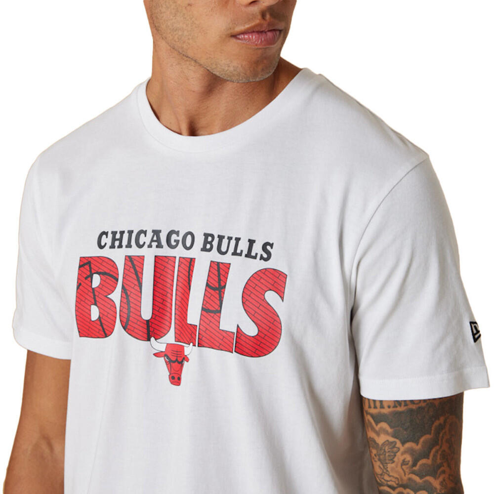 Camiseta New Era TEE-SHIRT HOMME CHICAGO BULLS NBA WORDMARK NEW ERA 5/6