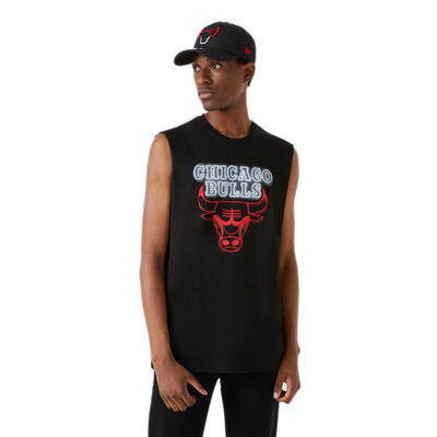 Canotta NBA New Era Chicago Bulls Neon Senza Maniche