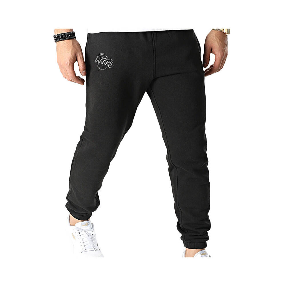 Pantaloni Tuta Uomo New Era NBA REFLECTIVE LOGO JOG Los Angeles Lakers 3/5